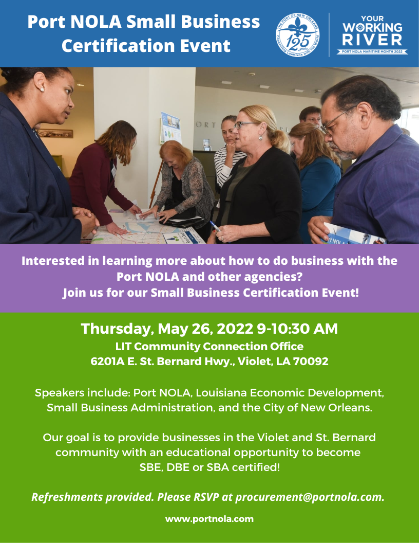 Small Business Certification Info Session1